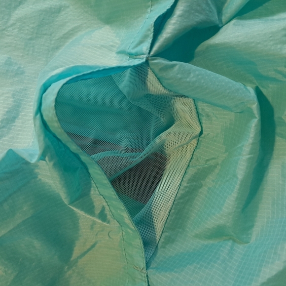 Karrimor Run X Lite women's size 12 light weight running jacket, teal VGUC - Picture 11 of 13